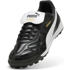 Puma King Top TT Fußballschuhe Herren Schwarz/Weiß 48