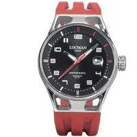 Locman Herrenuhr "Montecristo" in Rot | Gr.: onesize