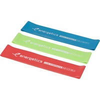 ENERGETICS Unisex – Erwachsene 1.0 Gymnastik-Band, Red/Green/Blue, One Size