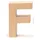 Glorex  Papp-Buchstabe F 17,5 x 5,5 cm