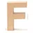 Glorex  Papp-Buchstabe F 17,5 x 5,5 cm