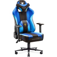 Diablo Chairs X-Player 2.0 Normal Size Gaming Chair schwarz/blau