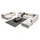 xl moebel gmbh Eckcouch Wohnraumsofa Eckgarnitur Lounge Sofa Couch Polsterlandschaft Couchen - Grau