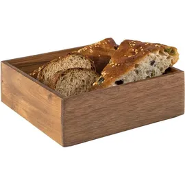 APS Holzbox -WOODY-15 x 15 cm, H: 5,5 cm,