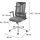 Mendler Bürostuhl HWC-J53, Drehstuhl Schreibtischstuhl, ergonomisch Kunstleder schwarz