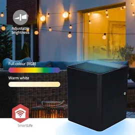 Nedis Außenleuchte Aluminium 12,5 cm 2 x 270 lm IP65 schwarz