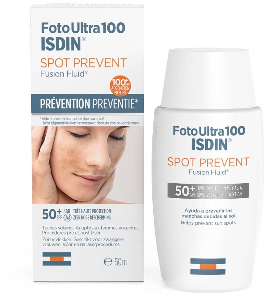 ISDIN® UV Care Foto Ultra 100 Spot Prevent Fusion Fluid SPF 50+ 50 ml lotion(s)