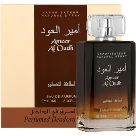 Lattafa Ameer Al Oudh EDP 100 ml + Deo Spray 50 ml Geschenkset