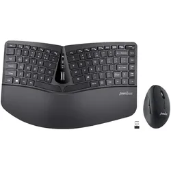Perixx PERIDUO-606 - Tastatur-und-Maus-Set - mit Scroll-Rädchen