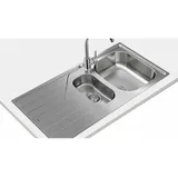 Teka Universe 60 T-XP 1 1/2B 1D Edelstahlspüle Poliert - Silber