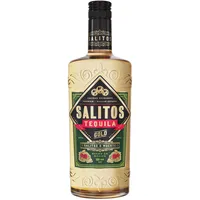 SALITOS Tequila Gold 0.7l - 38% Vol. goldener Premium-Tequila mit feiner Agaven-Note - ideal für Shots, Cocktails & Partynächte – Mexikanisches Lebensgefühl in jeder Flasche