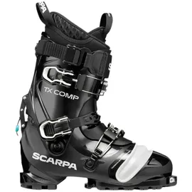 Scarpa TX Comp Alpin-Skischuhe Schwarz/Weiß 30,5