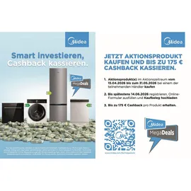 Midea MDWEB1403QB-WU Geschirrspüler (vollintegrierbar, 600 mm)