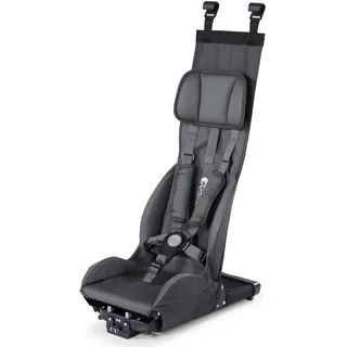 Croozer Yuuna Kinderanhänger grau/schwarz