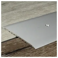 PROVISTON Übergangsprofil 80 X 3.5 X 1000 mm Aluminium eloxiert Übergangsschiene Silber Bodenprofil