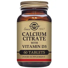 Solgar Calciumcitrat mit Vitamin D3 Tabletten 60 St.