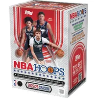Topps NBA Hoops 2025/26 Value Box Basketball Sammelkarten Box mit 56 Cards