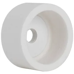 TYROLIT Keramisch konventionell für den Trockenschliff DxTxH 80x40x20 Für un- und niedriglegierte Stähle, hochlegierte Stähle und HSS., Form: 6, Art. 455038