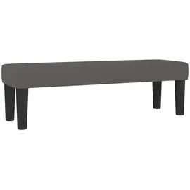 vidaXL Boxspringbett 180 x 200 cm Grau