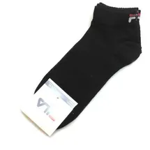 Fila Sneakersocken 3er Pack Schwarz 43-46