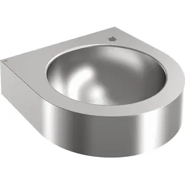 kwc aquarotter gmbh KWC Wandtrinkbrunnen, ANIMA, Edelstahl, 345x118x350 mm, Hahnloch,