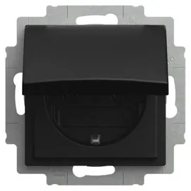 Busch-Jaeger Steckdoseneinsatz 20 EUK-915 Schwarz