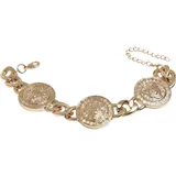 URBAN CLASSICS Big Plate Armband gold L/XL