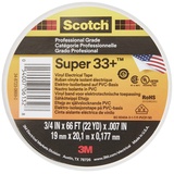 3M 33+ Scotch Super Elektro Isolierband, Vinyl, 19 mm x 20,1m