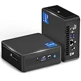 Intel NUC Mini PC, NUC 11 Barebone Desktop PC, Intel® CoreTM i7-1165G7 Mini Computer, Unterstützung für 8K/4K Quad Display/WiFi 6/Bluetooth 5.2/Thunderbolt 3/VESA/Kein Betriebssystem