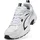 Puma Milenio Tech Unisex Sneaker Weiß/Schwarz/Silber 44