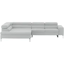 Gallery M Ecksofa  Felicia , grau , Maße (cm): B: 309 H: 72 T: 215.0