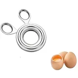 Edelstahl Ei Scissor,Kitchen Craft Eierköpfer aus Edelstahl,Egg Topper Cutter,Zeitsparender Eierschneider Aus Geschliffenem Edelstahl,für Versorgung mit Küchenwerkzeugen