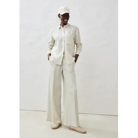 bonprix Bundfaltenhose Leinen Beige 44