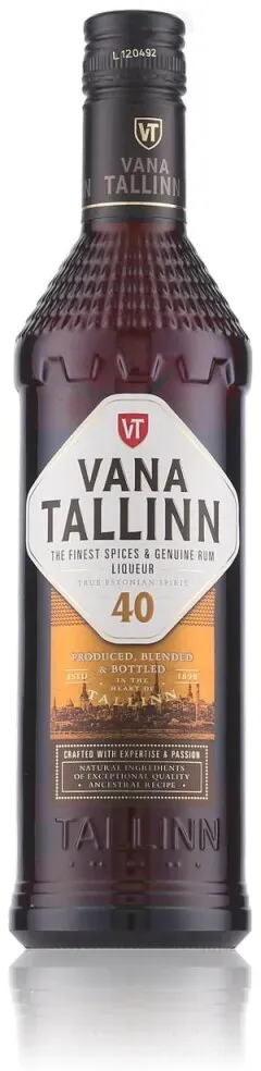 Vana Tallinn Rumlikör 40% Vol. 0,5l