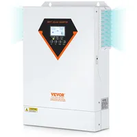 Vevor 2-in-1-Hybrid-Solar-Wechselrichter 5500W Solar Inverter 11000VA Reiner Sinus MPPT