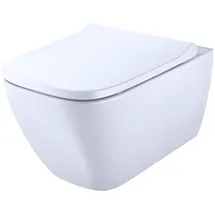 Geberit Smyle Square mit WC-Sitz Weiß glänzend