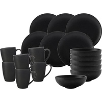 Maxwell & Williams Caviar Black Frühstücksset 18er Set