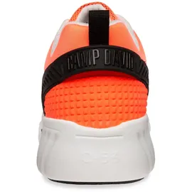 Camp David Herren, Moderner Sneaker im coolen Materialmix Speed orange, 41 - 41 EU