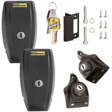 HEOSolution HEOSafe Van-Security-Paket für Fiat Ducato 8 x 8 cm Schwarz