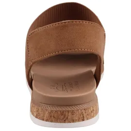 SKECHERS Damen Desert Kiss Low Top Look Flache Sandale, Kastanie, 42 EU
