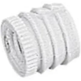 Hettich MB-Kunststoffmuffe M4,L8mm, Nr.30 79529 Kunststoff, weiß