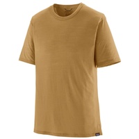 Patagonia Funktionsshirt Patagonia Mens Cap Cool Merino Blend Shirt - Merino T-Shirt gelb XXL