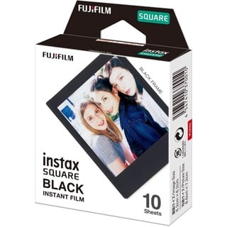 Fujifilm Instax Square Film 10 St. schwarz 