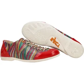 Eject Fluffy Schuhe rot bunt gestreift 20.932 für Damen, bunt, Gr. 42