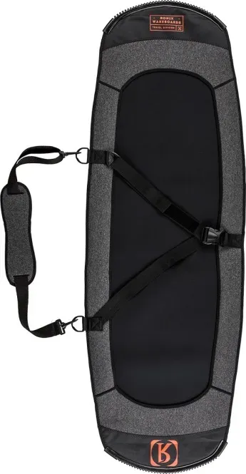 RONIX BULWARK NEO SLEEVE Boardbag 2026 heather charcoal/orange - 136