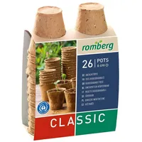 ROMBERG Kokos Anzuchttöpfe 6 cm 26 Stück