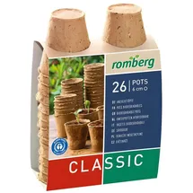 ROMBERG Kokos Anzuchttöpfe 6 cm 26 Stück