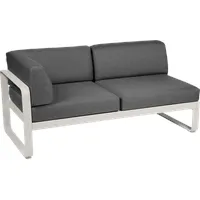 Beckhuis Living Fermob Bellevie 2-Sitzer Lounge Modul Links Aluminium