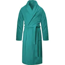Normani Herren Premium Bademantel Basic in Petrol | Gr.: 4XL