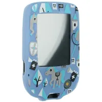 caseroxx Silikon-Hülle für Freestyle Libre 1/2/3 Blutzuckermessgerät ? Rundumschutz, Flexible Schutz-Tasche, mit oder ohne Gürtelclip